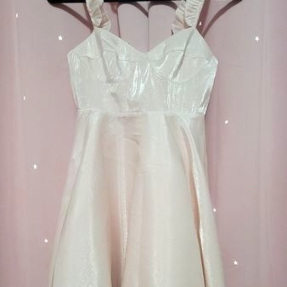 Selkie Peach Sunny Dress